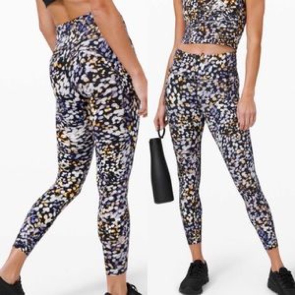 Lululemon Fast and Free Tight II 25” *Non-reflective Nulux